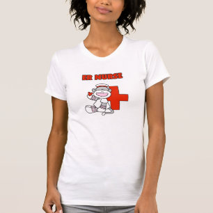 Sock Monkey ER Nurse T - Shirt und Geschenke