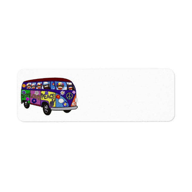 Sock Monkey Friedensbus  (Vorne)