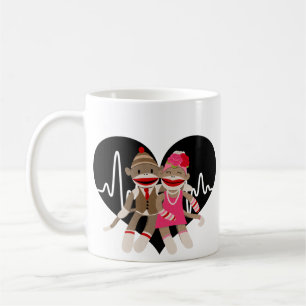 Sock Monkey Kaffeetasse