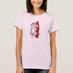 Sock Monkey Nurse T - Shirt und Geschenke