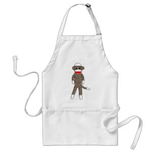 Sock Monkey Schürze
