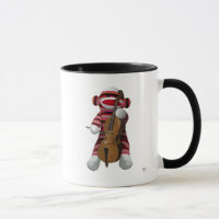 Sock Monkey und Cello 2