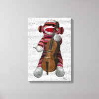 Sock Monkey und Cello