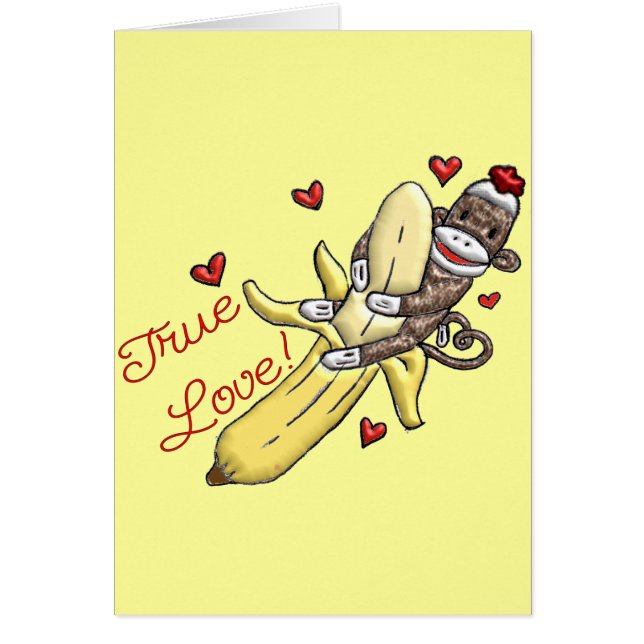 Sock Monkey Valentine Merchandise (Vorne)