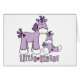 Sock Ponies Little Sister Blank Card (Vorderseite (Horizontal))
