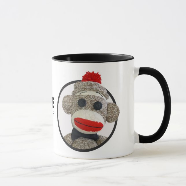 Socke Monkee Therapie-Kreis-Tasse Tasse (Rechts)