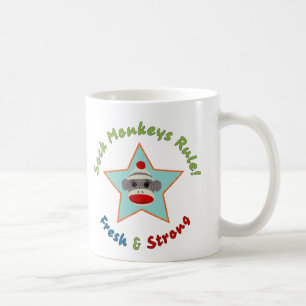 Socke Monkeys Regel! Tasse