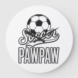 Sockel-Papaya-Vintage-Stickerei-Shirt-Design_1 Große Wanduhr