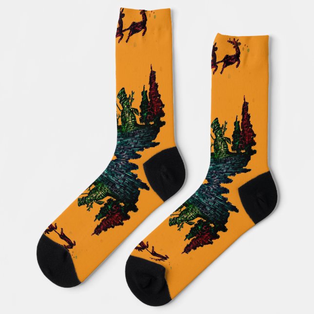 Socken (Linkes Detail)