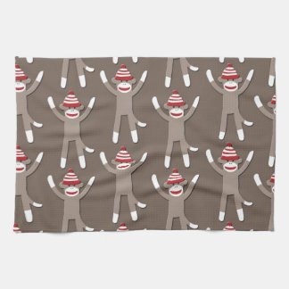 Socken-Affe-Druck Geschirrtuch