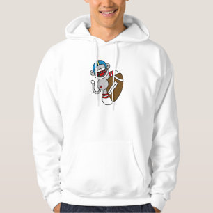 Socken-Affe-Fußball-T-Shirts und Geschenke Hoodie