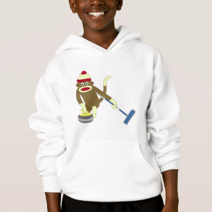 Socken-Affe-olympisches Winden Hoodie
