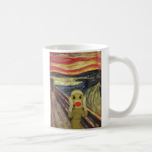 Socken-Affe-Schrei-Tasse Kaffeetasse