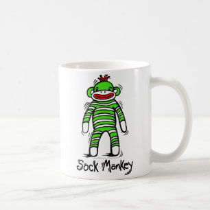 Socken-Affe-Tasse Tasse