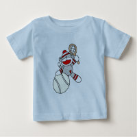 Socken-Affe-Tennis-T-Shirts und Geschenke