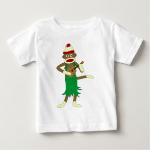 Socken-AffeUkulele Baby T-shirt