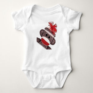 Socken-Affewaren-Produktgeschenke Baby Strampler