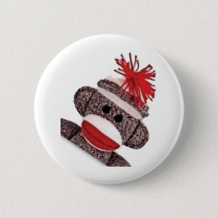 Socken-Affewaren-Produktgeschenke Button