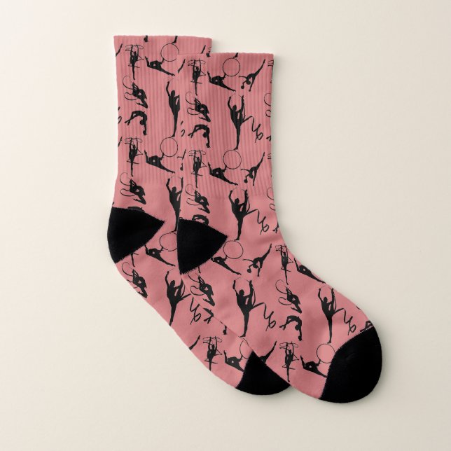 Socken der rhythmischen Gymnastik (Paar)