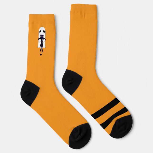 Socken für Orange und Black Ghost und Cat Crew (Rechts)