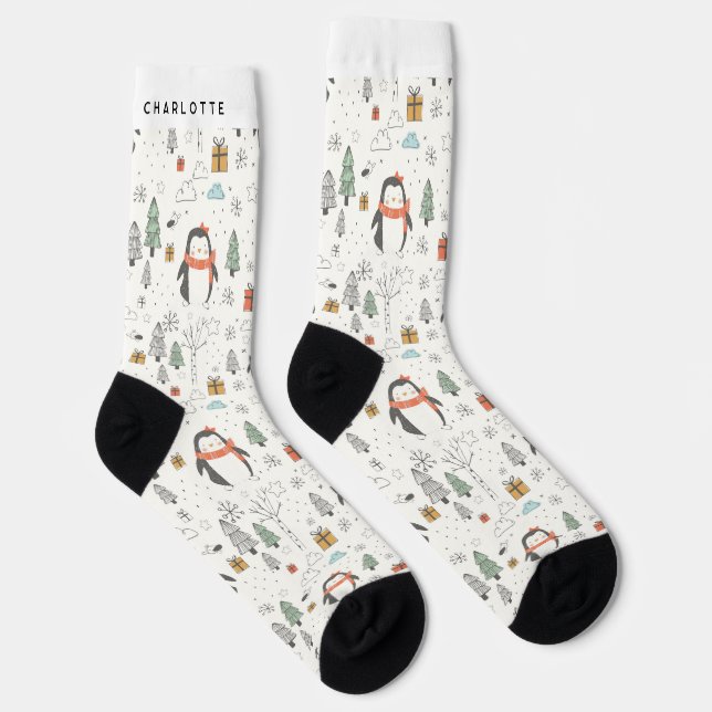 Socken für personalisierte Namen (Rechts)