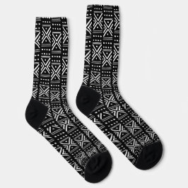 Socken für polynesische Print Graphics Crew - Schw