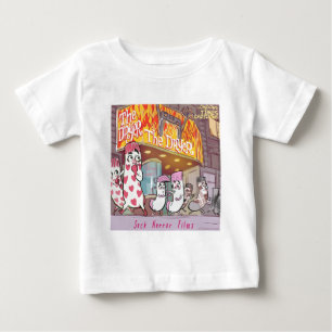 Socken Horrorfilme Der Trockner Lustig Baby T-shirt