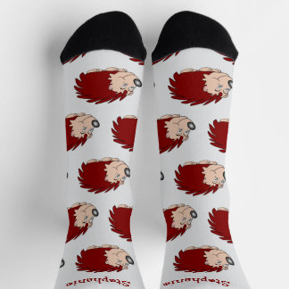Socken Igel Design