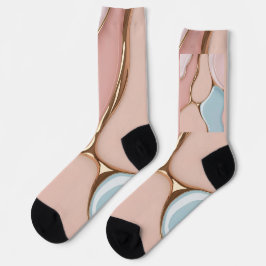 Socken im stilvollen abstrakten Grafikdesign
