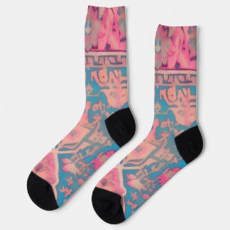 Socken im Vintage-Perser-Design