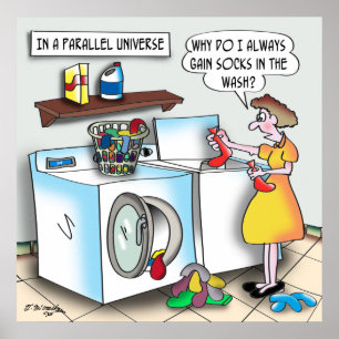 Socken in einem parallelen Universum Poster