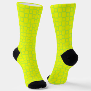 Socken, Limones, gelbes klassisches Design Socken