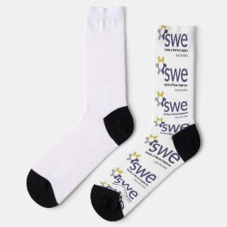 Socken mit dem Logo von SWE Santa Clara Valley