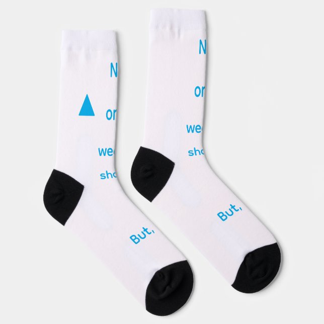 Socken mit Humor (Rechts)