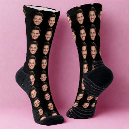 Socken mit individuellem Gesicht, personalisiertes