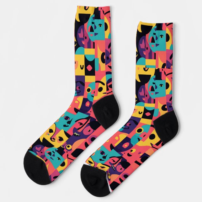 Socken Mockup - Hochwertige Bekleidung  (Linkes Detail)