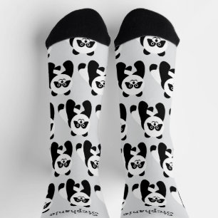 Socken Panda Design