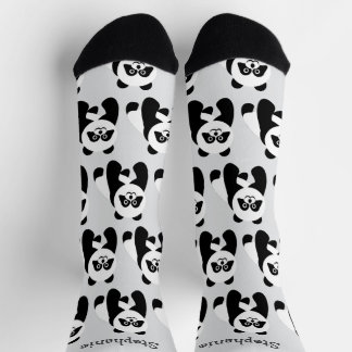 Socken Panda Design