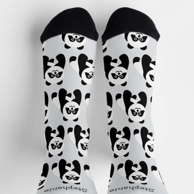 Socken Panda Design (Oben)