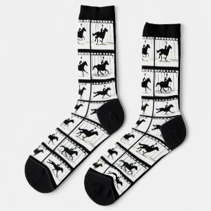 Socken - Pferd in Bewegung