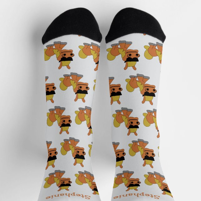 Socken Pferdedesign (Oben)