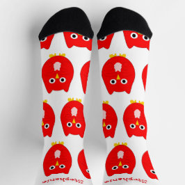 Socken Red Owl Design
