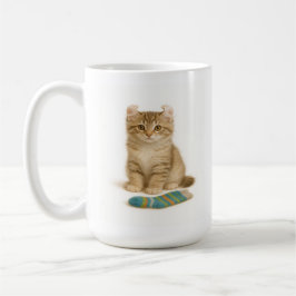 Socken Sie es mir - American Curl Kitten Edition Kaffeetasse