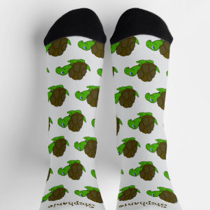 Socken Tortoise Design