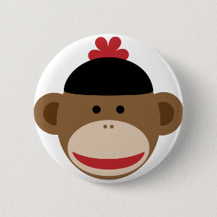 Sockenaffe Button