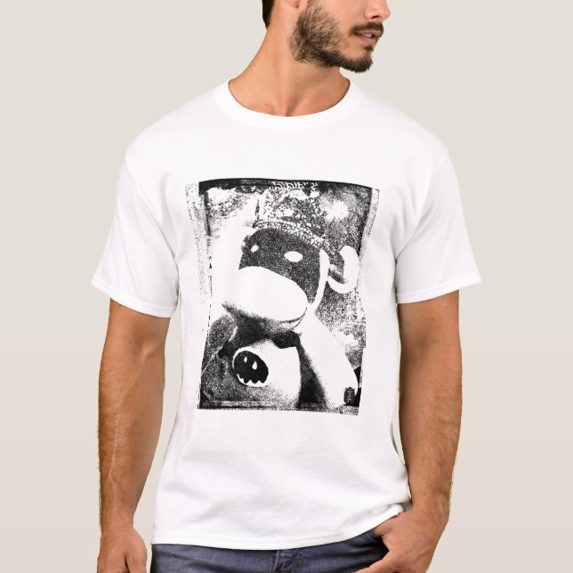 Sockenpuppe handgemachtes T-Shirt (Vorderseite)