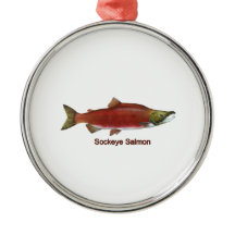 Sockeye Lachs Ornament