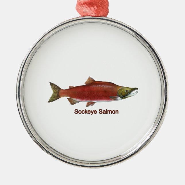 Sockeye Lachs Ornament (Vorne)