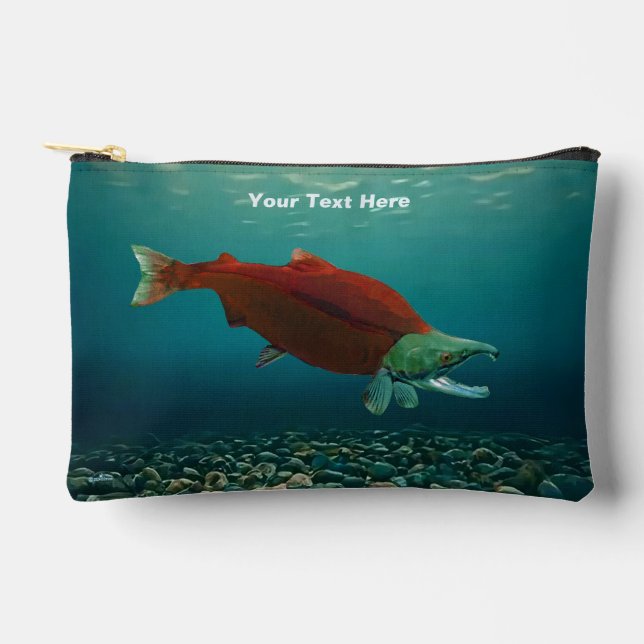 Sockeye Lachs Zubehörtasche (Vorderseite)