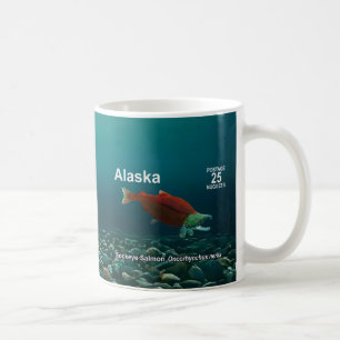 Sockeye Salmon - Alaska Postage Kaffeetasse